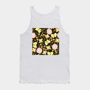 flower and butterfly Tank Top